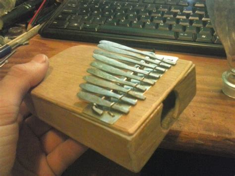 instrument box with metal prongs|Make a Thumb Piano (Mbira) : 9 Steps (with Pictures).